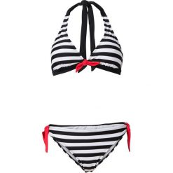 Bikini (2 części) bonprix czarno-biały. Czarne bikini marki bonprix. Za 74,99 zł.
