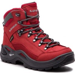 Trekkingi LOWA - Renegade Gtx Mid Ws GORE-TEX 320945 Red 0340. Czerwone buty trekkingowe damskie Lowa. W wyprzedaży za 729,00 zł.
