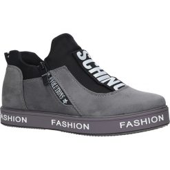 Szare buty sportowe sneakersy Casu PB-2. Czarne buty sportowe damskie marki Casu. Za 69,99 zł.