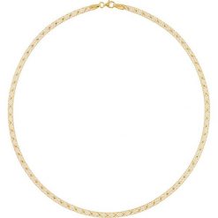 Złoty naszyjnik "Toile d'Or" - dł. 43 cm. Żółte naszyjniki damskie Or Éclat, złote. W wyprzedaży za 1055,95 zł.