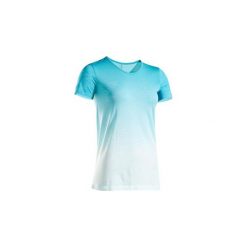 Koszulka Do Biegania Damska Oddychająca Kiprun Care Zielona. Zielone bluzki damskie KALENJI, xl, z poliesteru. Za 49,99 zł.