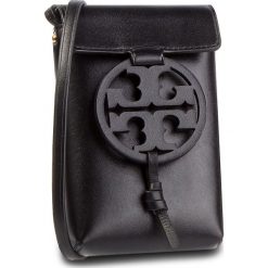Torebka TORY BURCH - Miller Phone Cross-Body 46719 Black 001. Czarne listonoszki damskie Tory Burch, na imprezę, bez wzorów, ze skóry, bez dodatków. W wyprzedaży za 599,00 zł.
