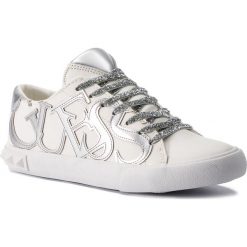 Sneakersy GUESS - Icon FJ6ICO LEA12 040G. Białe półbuty damskie marki Guess, ze skóry. Za 299,00 zł.