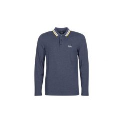 Koszulki polo z długim rękawem BOSS Athleisure PLISY. Niebieskie koszulki męskie marki BOSS Athleisure, s, bez wzorów, polo, z długim rękawem, długie. Za 319,20 zł.
