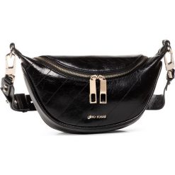 Torebka GINO ROSSI - RL0513 Black. Czarne listonoszki damskie Gino Rossi, z aplikacjami, ze skóry, zdobione, bez dodatków. Za 299,99 zł.