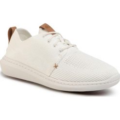 Sneakersy CLARKS - Step Urban Mix 261402617 White. Białe sneakersy męskie Clarks, na co dzień, bez wzorów, ze skóry ekologicznej, bez zapięcia. Za 299,00 zł.