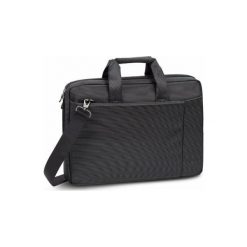 Torba RIVACASE Central 15.6 cali Czarny. Czarne torby na laptopa RivaCase, w paski, eleganckie. Za 124,66 zł.