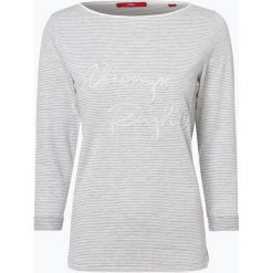 T-shirty damskie: s.Oliver Casual – Koszulka damska, szary