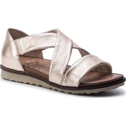 Sandały REMONTE - R2755-31 Rosa. Różowe klapki damskie Remonte, bez wzorów, ze skóry, bez obcasa. W wyprzedaży za 199,00 zł.