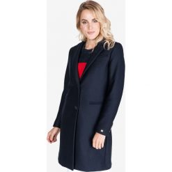 Tommy Hilfiger Belle Płaszcz Niebieski. Niebieskie kurtki damskie TOMMY HILFIGER, xs, bez wzorów, z poliesteru. Za 1267,95 zł.