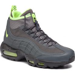 Buty NIKE - Air Max 95 Sneakerboot 806809 003 Anthracite/Volt/Dark Grey. Szare buty sportowe męskie Nike, na co dzień, bez wzorów, ze skóry ekologicznej, klasyczne, bez zapięcia. W wyprzedaży za 629,00 zł.