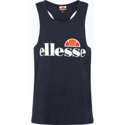 Ellesse - Top damski – Abigaille, niebieski. Niebieskie topy damskie Ellesse, s, z nadrukiem, z bawełny, bez kołnierzyka. Za 49,95 zł.
