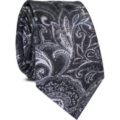 Krawat jedwabny KWWR000353. Szare krawaty męskie Giacomo Conti, z jedwabiu, eleganckie. Za 129,00 zł.