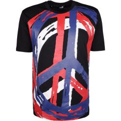 Love Moschino T-shirt. T-shirty męskie Love Moschino, z nadrukiem, z bawełny, z okrągłym kołnierzem. Za 349,00 zł.