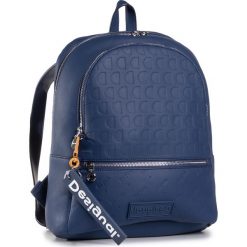Plecak DESIGUAL - 20WAKP08 5001. Niebieskie plecaki damskie Desigual, bez wzorów, z materiału. Za 349,00 zł.