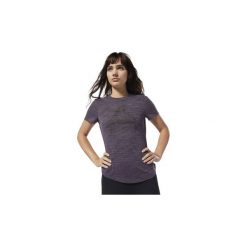 T-shirty z krótkim rękawem Reebok Sport Koszulka Training Essentials Marble Logo. Fioletowe bluzki sportowe damskie Reebok Sport, xs, bez wzorów, bez kołnierzyka, z krótkim rękawem, krótkie, bez kaptura. Za 119,00 zł.