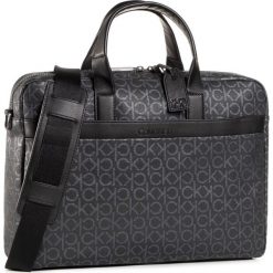Torba na laptopa CALVIN KLEIN - Laptop Bag W/Pckt K50K505927 OGN. Czarne torby męskie skórzane Calvin Klein, bez wzorów, ze skóry ekologicznej. Za 669,00 zł.