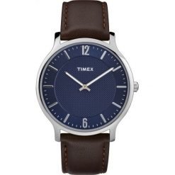 ZEGAREK TIMEX Metropolitan. Szare zegarki męskie srebrne. Za 319,00 zł.
