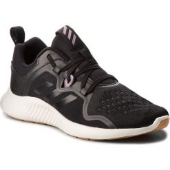 Buty adidas - Edgebounce W BB7566 Cblack/Cblack/Ngtmet. Czarne buty sportowe damskie Adidas, z materiału, sportowe, do biegania. W wyprzedaży za 279,00 zł.