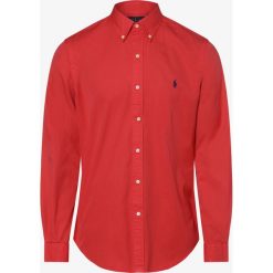 Polo Ralph Lauren - Koszula męska – Slim Fit, czerwony. Czerwone koszule męskie Polo Ralph Lauren, m, bez wzorów, eleganckie, polo, bez rękawów. Za 479,95 zł.