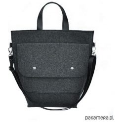 BiGGest BaG Listonoszka - grafitowa. Szare listonoszki damskie marki Pakamera, bez wzorów, na ramię, bez dodatków. Za 159,00 zł.