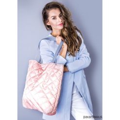 Torba basic fioletowe pikowanie. Fioletowe torebki klasyczne damskie Pakamera, pikowane. Za 89,00 zł.