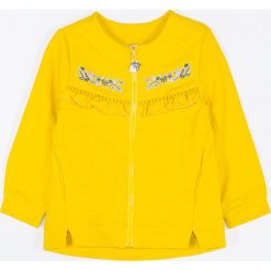 Coccodrillo - Bluza dziecięca 74-86 cm. Żółte bluzy dziewczęce COCCODRILLO, z nadrukiem, z dzianiny, bez kaptura. Za 69,90 zł.