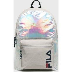 Fila - Plecak. Szare plecaki damskie Fila, w paski, z poliesteru. Za 199,90 zł.