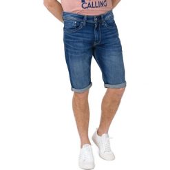 Pepe Jeans Cash Szorty Niebieski. Niebieskie spodenki i szorty męskie Pepe Jeans, bez wzorów, z elastanu. Za 285,95 zł.