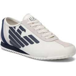 Sneakersy EA7 EMPORIO ARMANI - X8X045 XK108 A840 Off White/Navy. Białe sneakersy męskie EA7 Emporio Armani, bez zapięcia. Za 789,00 zł.
