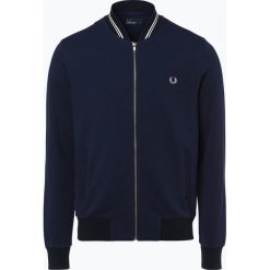 Bejsbolówki męskie: Fred Perry - Męska bluza rozpinana, niebieski