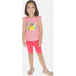 Mayoral - Legginsy dziecięce 110-134 cm. Niebieskie spodnie dziewczęce Mayoral, bez wzorów, z elastanu. Za 41,90 zł.
