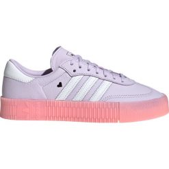 Adidas Originals Sambarose Tenisówki Fioletowy. Fioletowe trampki i tenisówki damskie adidas Originals, bez wzorów, ze skóry, bez zapięcia. Za 430,95 zł.