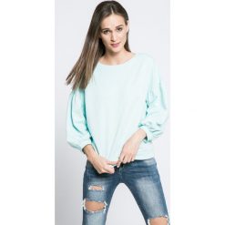 Answear - Bluza. Szare bluzy damskie marki ANSWEAR, l, z bawełny, bez kaptura. W wyprzedaży za 49,90 zł.