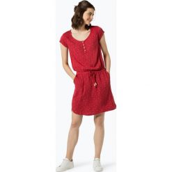 Ragwear - Sukienka damska – Danila, czerwony. Czerwone sukienki damskie Ragwear, na co dzień, s, bez wzorów, z wiskozy, bez kołnierzyka, bez rękawów, proste. Za 179,95 zł.