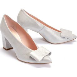BRAVO MODA 1584 boreal lamina, czółenka damskie. Czółenka damskie Bravo Moda, bez wzorów, ze skóry, bez obcasa, na obcasie. Za 299,90 zł.