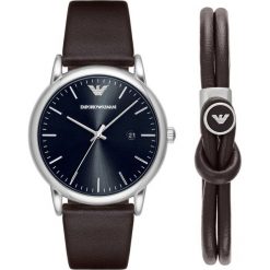 Zegarki męskie: Emporio Armani SET Zegarek braun