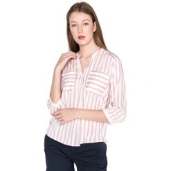Vero Moda Erika Bluzka Różowy Biały. Różowe bluzki damskie Vero Moda, m, w paski, z poliesteru, bez kołnierzyka, bez rękawów. Za 175,95 zł.