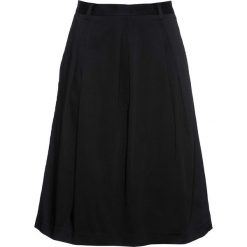 Spódnica z kontrafałdą bonprix czarny. Czarne spódniczki damskie bonprix, w paski, eleganckie. Za 37,99 zł.