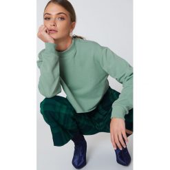 Bluzy rozpinane damskie: Josefin Ekström for NA-KD Bluza Rad - Green