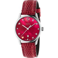 ZEGAREK GUCCI G-Timeless YA126584. Białe zegarki damskie marki GUCCI, ze stali. Za 4690,00 zł.