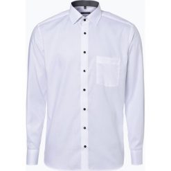 Eterna Modern Fit - Koszula męska niewymagająca prasowania, czarny. Czarne koszule męskie Eterna Modern Fit, m, bez wzorów, eleganckie, z kontrastowym kołnierzykiem, bez rękawów. Za 249,95 zł.