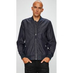 Levi's - Kurtka bomber. Niebieskie płaszcze męskie Levi's®, s, bez wzorów, z bawełny, krótkie, bez kaptura. W wyprzedaży za 159,90 zł.