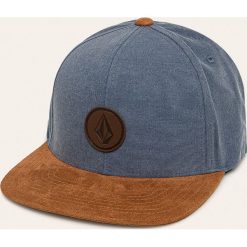 Volcom - Czapka. Szare czapki damskie Volcom, bez wzorów, z bawełny. W wyprzedaży za 119,90 zł.