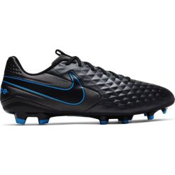 Buty piłkarskie Nike Tiempo Legend 8 Academy FG/MG M AT5292-004. Czarne buty sportowe męskie Nike, ze skóry, bez zapięcia, do piłki nożnej. W wyprzedaży za 339,00 zł.