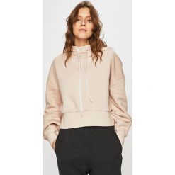 Reebok - Bluza. Bluzy damskie Reebok, s, z nadrukiem, z bawełny, bez rękawów, z kapturem. W wyprzedaży za 199,90 zł.