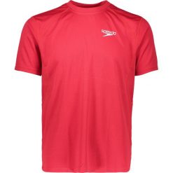 Koszulka sportowa "Signature" w kolorze czerwonym. Czerwone koszulki męskie Speedo, Plage du Sud, xs, bez wzorów, z materiału, sportowe, z okrągłym kołnierzem, bez rękawów. W wyprzedaży za 75,95 zł.
