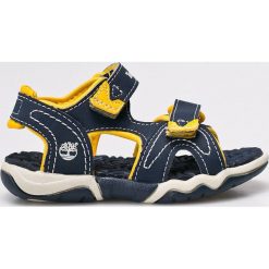 Timberland - Sandały dziecięce. Niebieskie sandały męskie Timberland, z gumy, bez zapięcia. Za 179,90 zł.