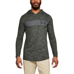 Bejsbolówki męskie: Under Armour Bluza męska Sportstyle Core Hoodie zielona r. XXL (1306490-357)
