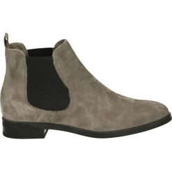 Botki - 2MIA200 MUD. Szare botki damskie skórzane Venezia. Za 349,00 zł.